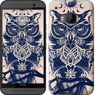 

Чехол Узорчатая сова для HTC One M9 627319