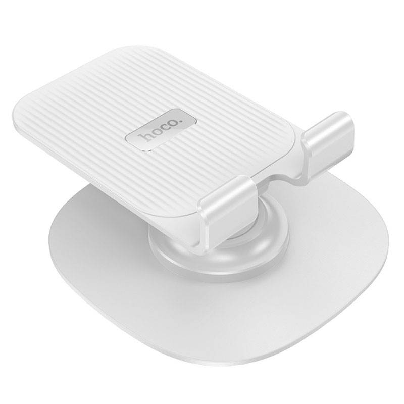 Фото Тримач для телефона Hoco HD6 Winner dual-axis rotating (White) на vchehle.ua