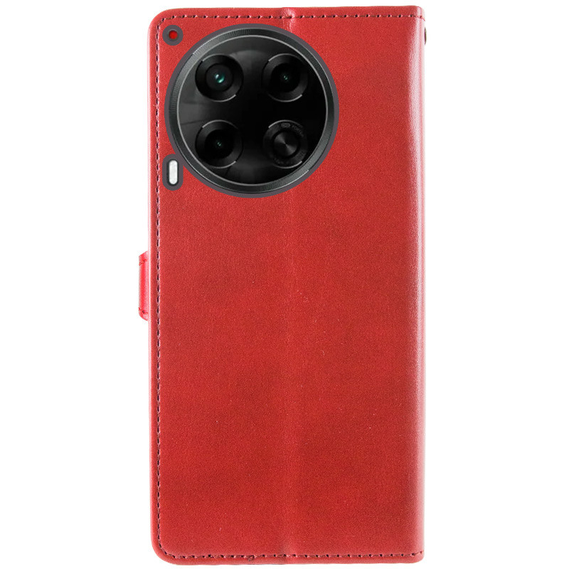 Купить Кожаный чехол-книжка GETMAN Gallant (PU) для TECNO Camon 30 (CL6) (Красный) на vchehle.ua