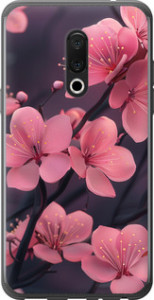 Чехол Пурпурная сакура для Meizu 15