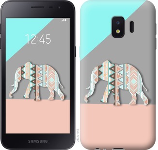 

Чохол Візерунчастий слон на Samsung Galaxy J2 Core 672372