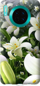 Чехол Белые лилии для Huawei Mate 30