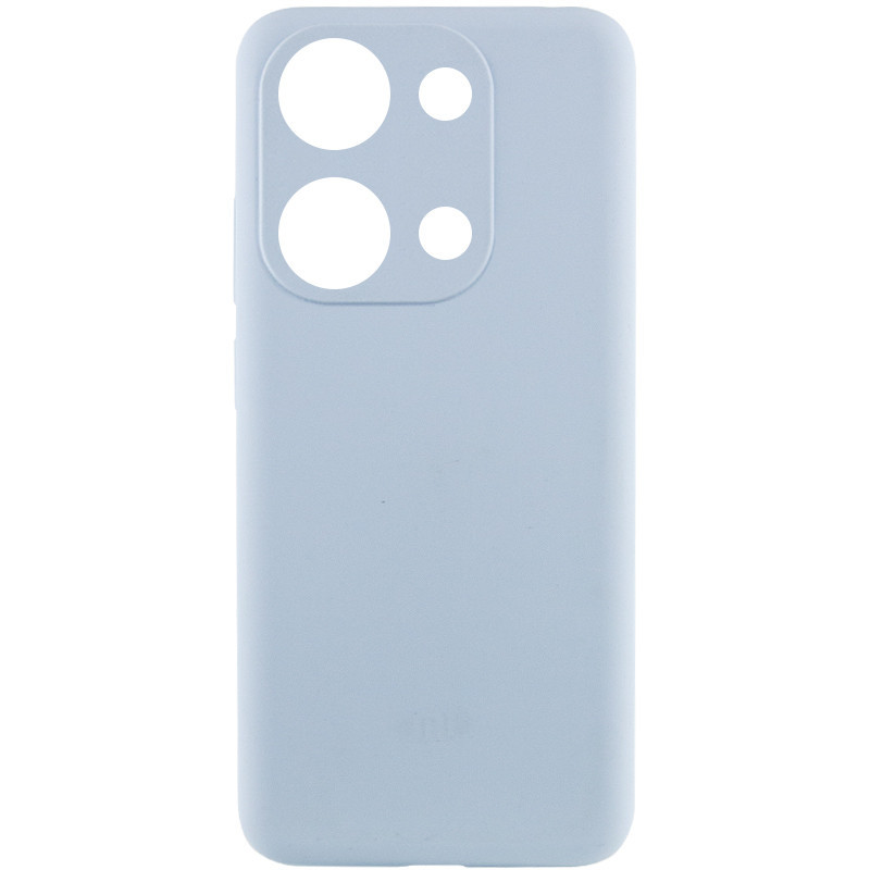 Чехол Silicone Cover Lakshmi Full Camera (AAA) для Xiaomi Redmi Note 13 4G (Голубой / Sweet Blue)