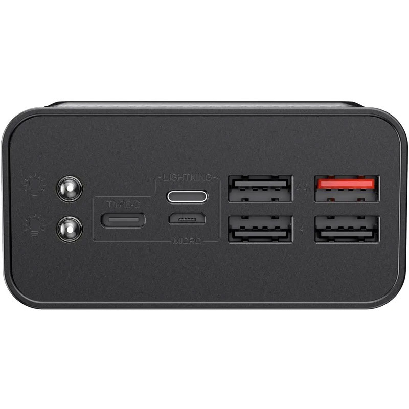 Портативний ЗП Power Bank HAVIT HV-PB56 QC+PD 40000 mAh (Black) в магазині vchehle.ua