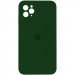 Чохол Silicone Case Square Full Camera Protective (AA) на Apple iPhone 11 Pro (5.8") (Зелений / Army green)