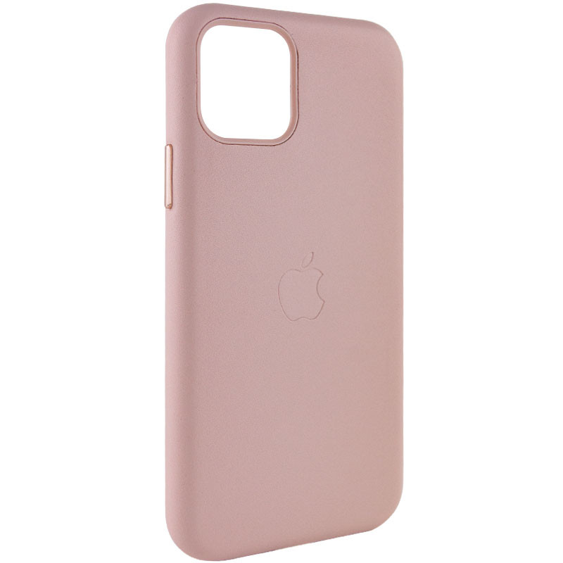Фото Шкіряний чохол Leather Case (AA Plus) на Apple iPhone 11 Pro Max (6.5") (Sand Pink) на vchehle.ua