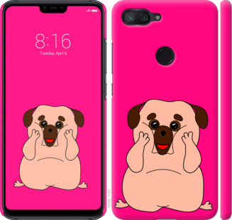 

Чехол Весёлый мопс для Xiaomi Mi 8 Lite 928541
