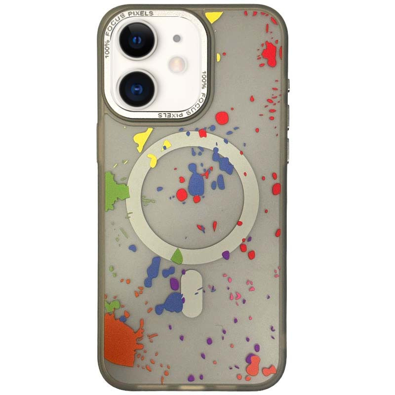 Чехол TPU+PC Flush with Magnetic Safe для Apple iPhone 11 (6.1") (Titanium grey)