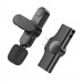 Купити Петличний бездротовий мікрофон Borofone BFK12 Trophy lavalier Lightning (Black) на vchehle.ua