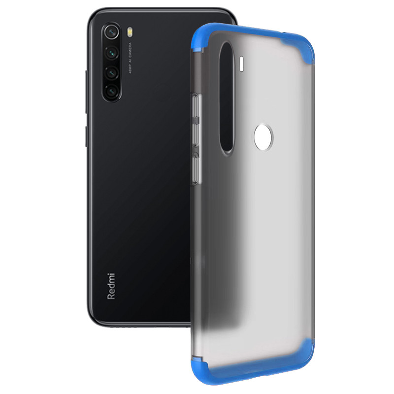 

Матовая PC накладка GKK LikGus 360 градусов для Xiaomi Redmi Note 8 2021 (Синий) 787351