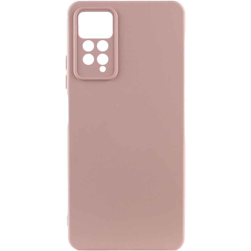 Чохол Silicone Cover Lakshmi Full Camera (AAA) на Xiaomi Redmi Note 11 Pro 4G/5G / 12 Pro 4G (Рожевий / Pink Sand)