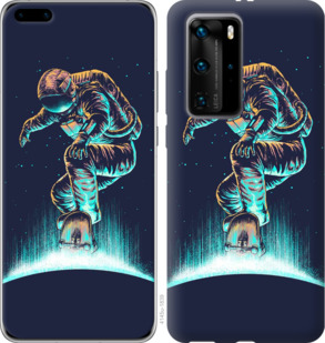 

Чехол Космонавт на скейтборде для Huawei P40 Pro 934039