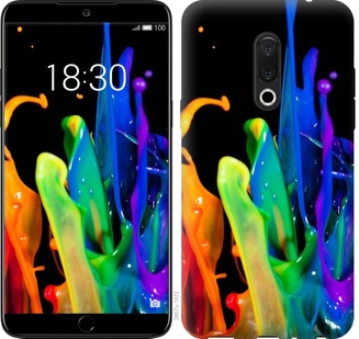 

Чохол бризки фарби на Meizu 15 674625