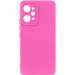 Чехол Silicone Cover Lakshmi Full Camera (AAA) для Xiaomi Redmi 12 (Розовый / Barbie pink)