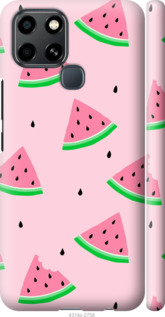 Чехол Розовый арбуз для Infinix Smart 6
