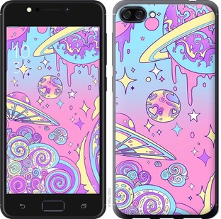 

Чехол Розовая галактика для Asus ZenFone 4 Max ZC554KL 697704