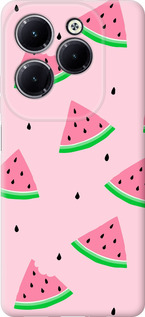 Чехол Розовый арбуз для Infinix Hot 40