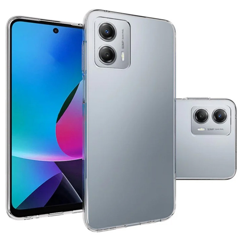 Купить TPU чехол Epic Transparent 1,5mm для Motorola Moto G24 / G04 / E14 (Бесцветный (прозрачный)) на vchehle.ua