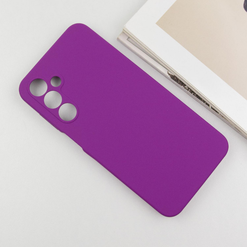 Фото Чохол Silicone Cover Lakshmi Full Camera (AA) на Samsung Galaxy A16 4G/5G (Фіолетовий / Purple) в маназині vchehle.ua