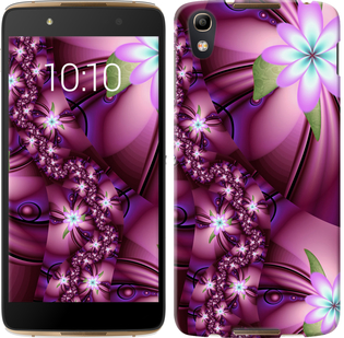 

Чехол Цветочная мозаика для Alcatel idol 4 384229