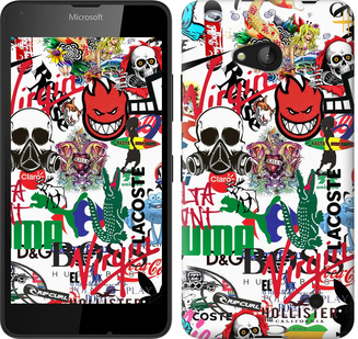 

Чехол Many different logos для Microsoft Lumia 640 638229