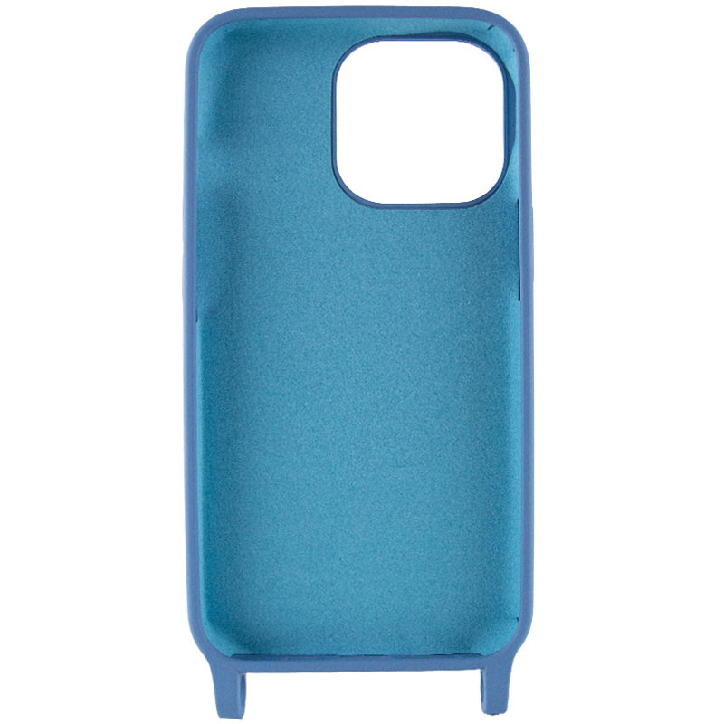 Фото Чохол TPU two straps California на Apple iPhone 13 Pro Max (6.7") (Синій / Cosmos blue) в маназині vchehle.ua