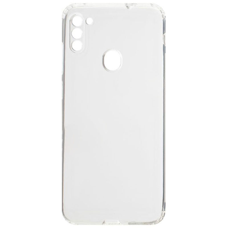 TPU чехол Epic Transparent 1,5mm Full Camera для Samsung Galaxy A11 / M11 (Бесцветный (прозрачный))