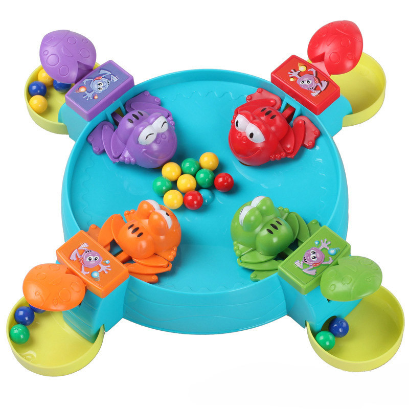 Настільна інтерактивна ігра Ummi 707-35 Feeding Frog Game (Colorful)