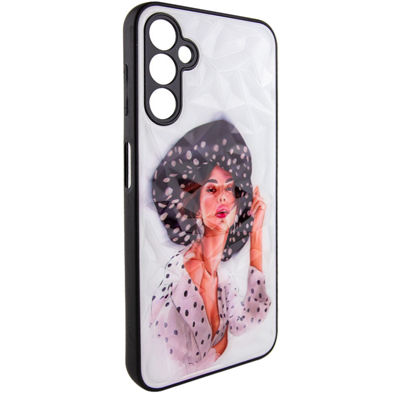 TPU+PC чехол Prisma Ladies для Samsung Galaxy A05s (Girl in a hat)