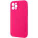 Фото Чехол Silicone Case Full Camera Protective (AA) NO LOGO для Apple iPhone 12 Pro (6.1") (Розовый / Barbie pink) в магазине vchehle.ua