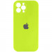 Чохол Silicone Case Full Camera Protective (AA) на Apple iPhone 12 Pro Max (6.7") (Кислотно-зелений / Acid Green)