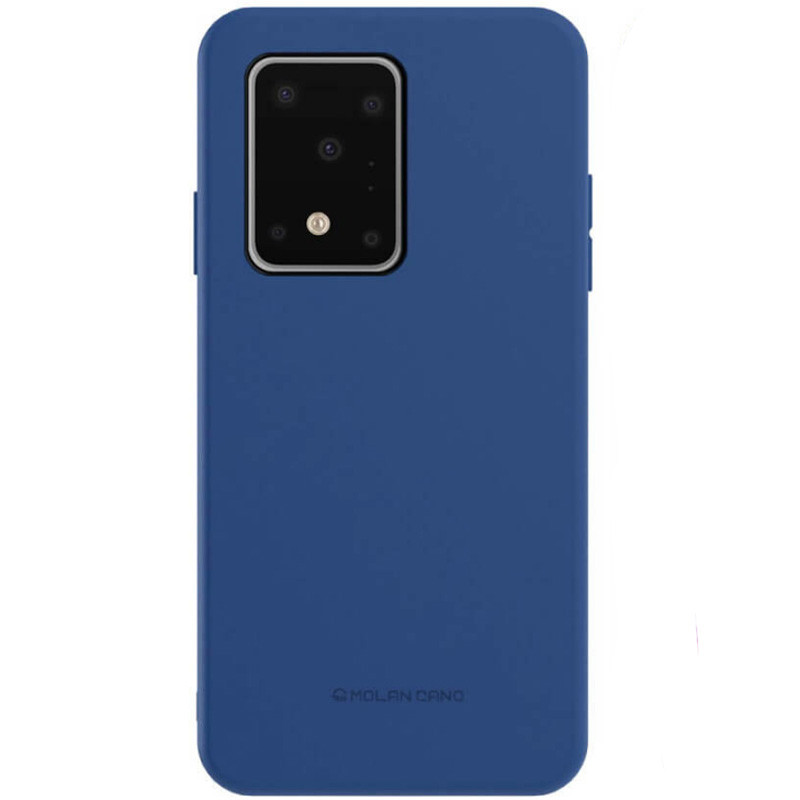

TPU чехол Molan Cano Smooth для Samsung Galaxy S11 Plus (Синій) 861462