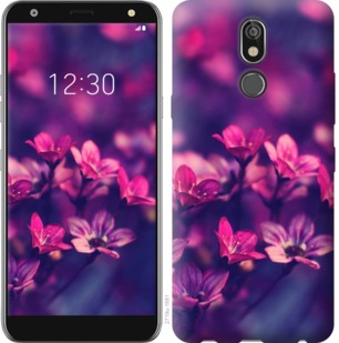 

Чохол Пурпурні квіти на LG K40 762905