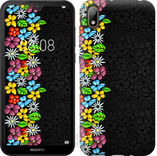 

Чохол квітковий орнамент на Huawei Y5 2019 711560