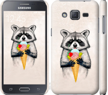 

Чохол Єнотик з морозивом на Samsung Galaxy J2 J200H 801020