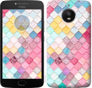 

Чехол Красочная черепица для Motorola Moto G7 Power 702493