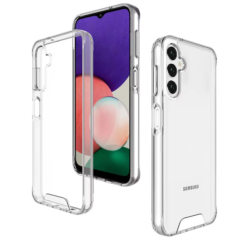 Фото Чохол TPU Space Case transparent на Samsung Galaxy A25 5G (Прозорий) в маназині vchehle.ua