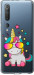Чехол Единорог в очках для Motorola One Macro