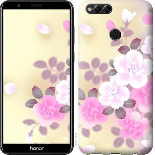 

Чехол Японские цветы для Huawei Honor 7X 659215