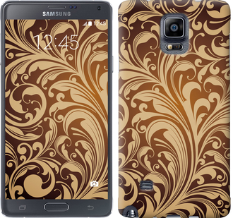

Чехол Растительный узор для Samsung Galaxy Note 4 N910H 116536