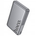 Фото Портативное ЗУ Power Bank Hoco Q36A Sunlight magnetic suction+holder PD20W с БЗУ 10000 mAh (Metal grey) на vchehle.ua