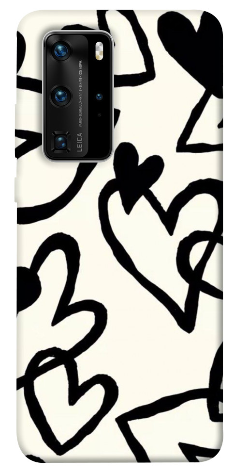 

Чехол Black heart для Huawei P40 Pro 1098343
