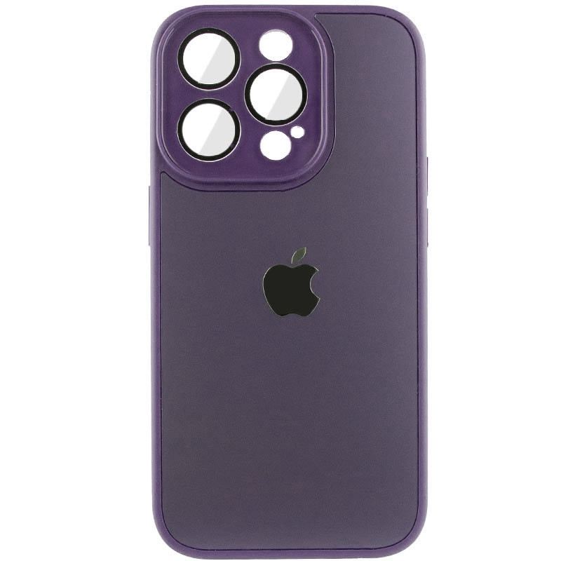 Чехол TPU+Glass Sapphire Midnight для Apple iPhone 12 Pro (6.1") (Фиолетовый / Deep Purple)