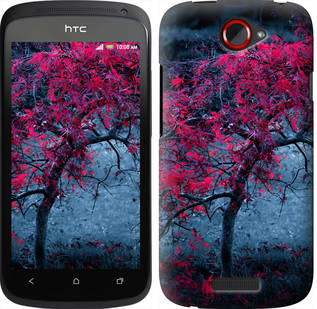 

Чехол Дерево с яркими листьями для HTC One S z560e 346814