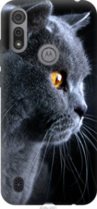 Чохол Гарний кіт на Motorola E6s