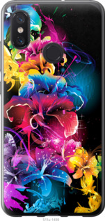 

Чехол Абстрактные цветы для Xiaomi Mi8 982743