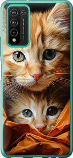 Чехол Котики 2 для Huawei Honor 10X Lite