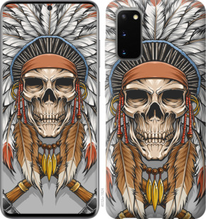 

Чохол Череп індіанця на Samsung Galaxy S20 879141