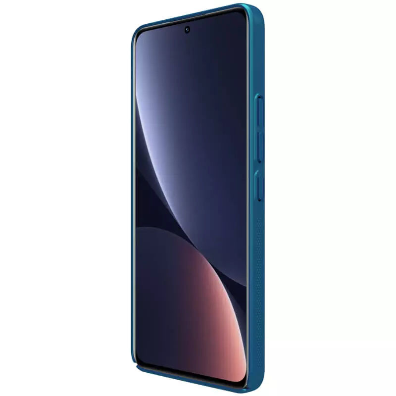 Чехол Nillkin Matte для Xiaomi 12 Lite (Бирюзовый / Peacock blue) в магазине vchehle.ua