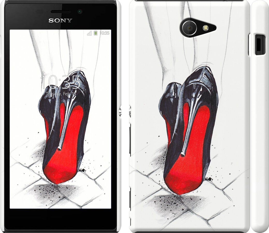 

Чехол Devil Wears Louboutin для Sony Xperia M2 D2305 71687